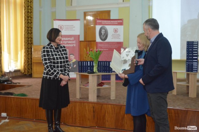 У найбільшому виші Волині презентували повне 14-томне зібрання творів Лесі Українки. ФОТО