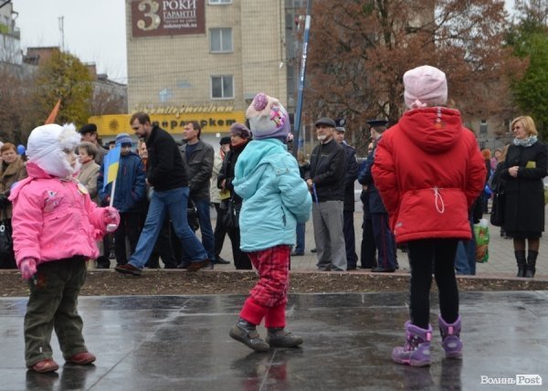 У Луцьку відбувся Євромітинг. ФОТО