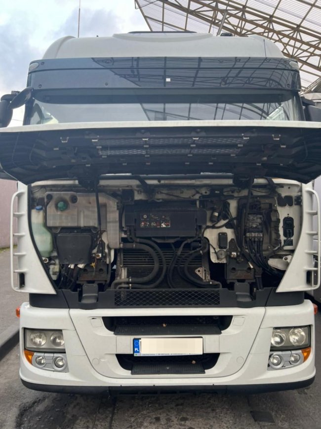 На «Ягодині» виявили фуру з підробленим VIN-кодом