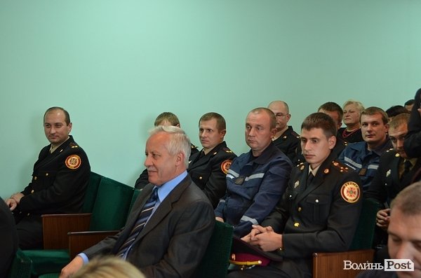 У Луцьку з професійним святом вітали рятувальників. ФОТО