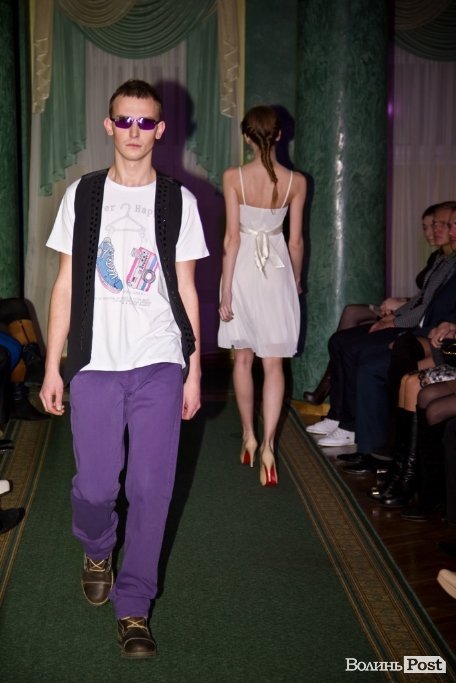 На Fashion day у Луцьку дефілювали футболісти «Волині»