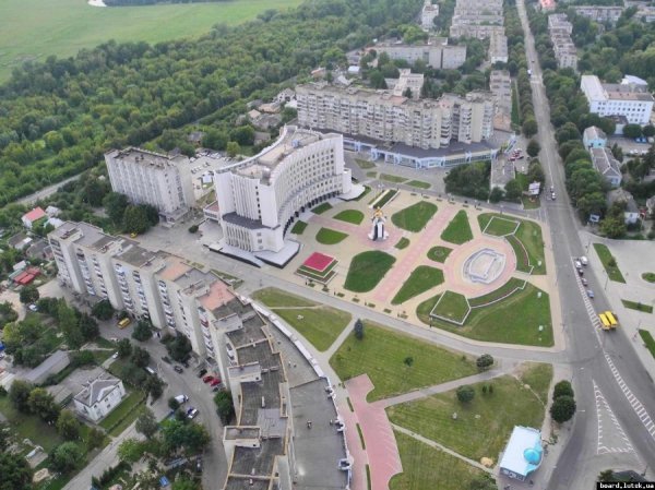 Нові фото Луцька з висоти пташиного польоту. ФОТО