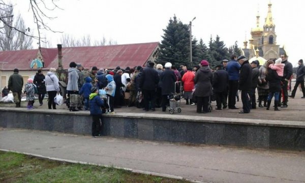 Військові 14 ОМБР організували свято Масляної у Мар'їнці. ФОТО