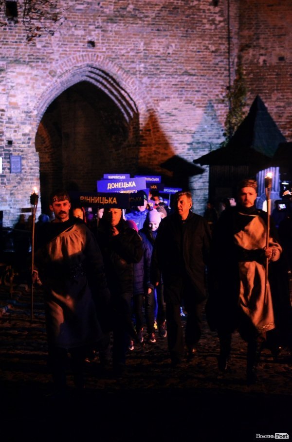 Князь Луцького замку зустрів спортсменів з усієї України. ФОТО 