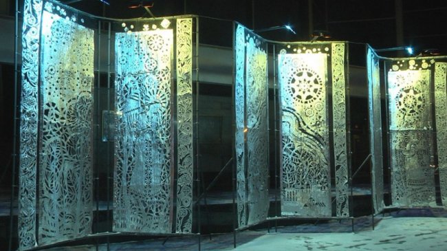 Як прикрасили Луцьк до новорічних свят. ВІДЕО