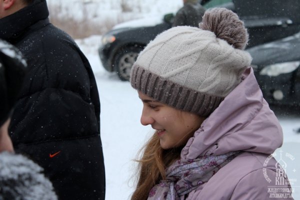 Як під Луцьком козаки і монахи купалися в крижаній воді. ФОТО