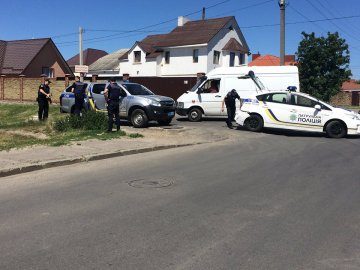 У селі під Луцьком зіткнулися два поліцейські автомобілі. ФОТО