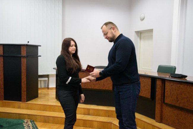 У Луцьку вручили державні нагороди родинам загиблих захисників. ФОТО