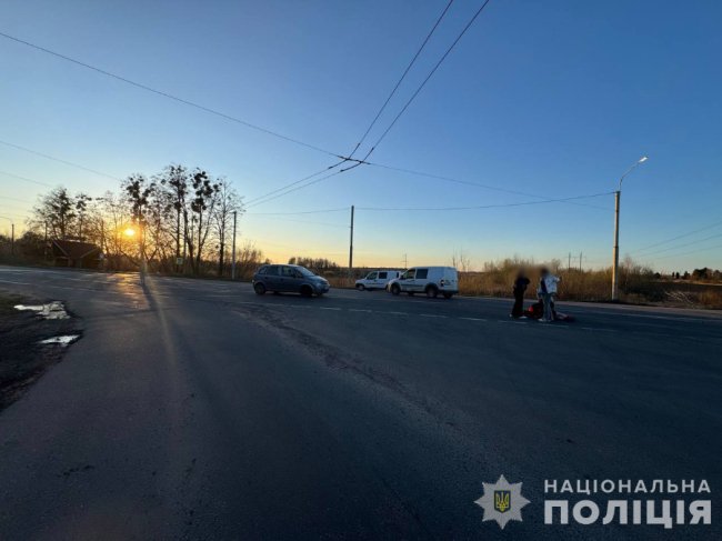 На Волині водій збив 26-річну велосипедистку: її госпіталізували до реанімації