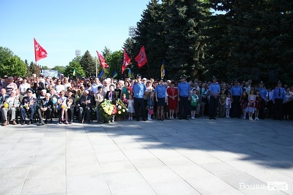 День Перемоги у Луцьку. ФОТО