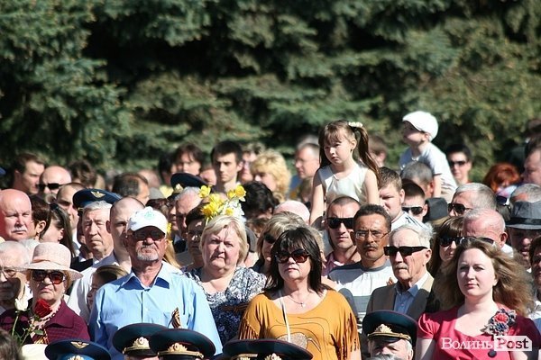День Перемоги у Луцьку. ФОТО