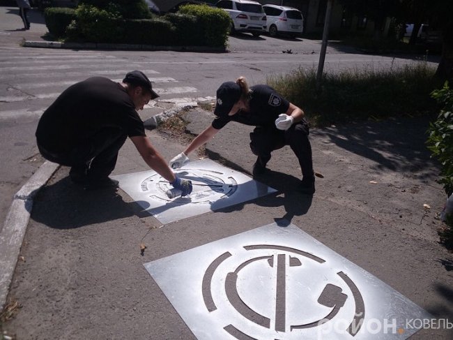 На вулицях Ковеля з'явилися «нагадайки» для пішоходів. ФОТО