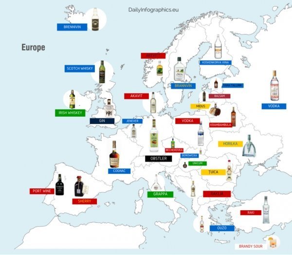 Підбірка альтернативних карт Європи. ФОТО