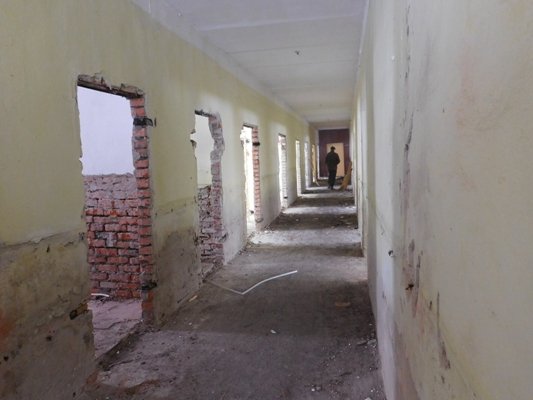 На Волині приміщення колишнього райвійськкомату реконструюють під амбулаторію. ФОТО