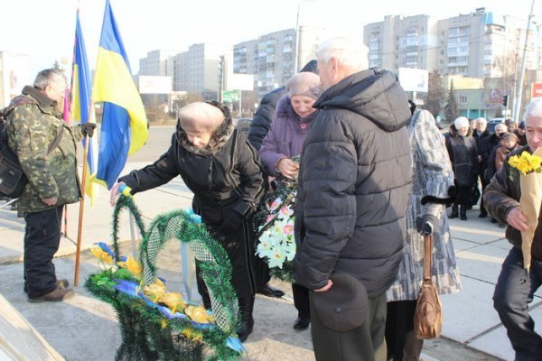 У Луцьку вшанували пам’ять Бандери