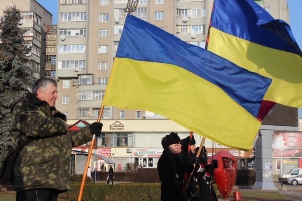 У Луцьку вшанували пам’ять Бандери