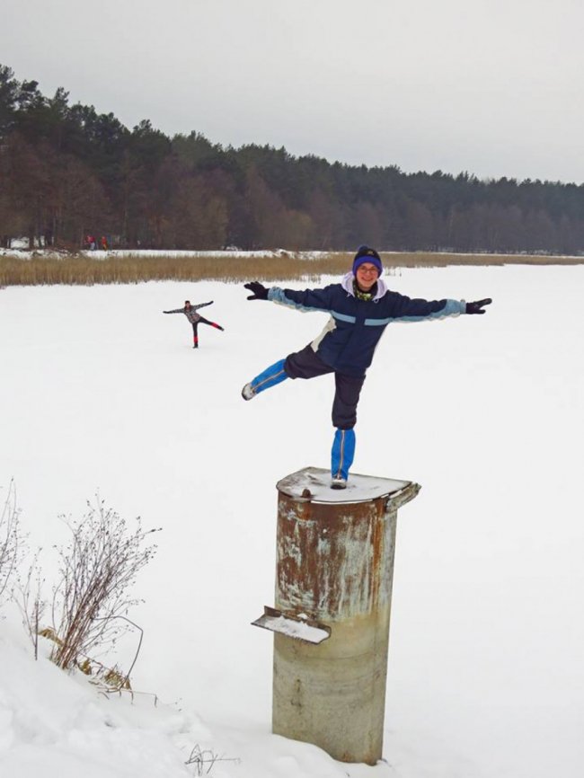 На Волині учасники екопоходу «Сніготопка» здолали 50 кілометрів пішки. ФОТО