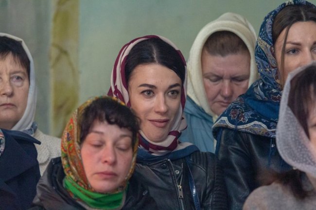 Пасхальне богослужіння у храмі в Жидичині. ФОТО