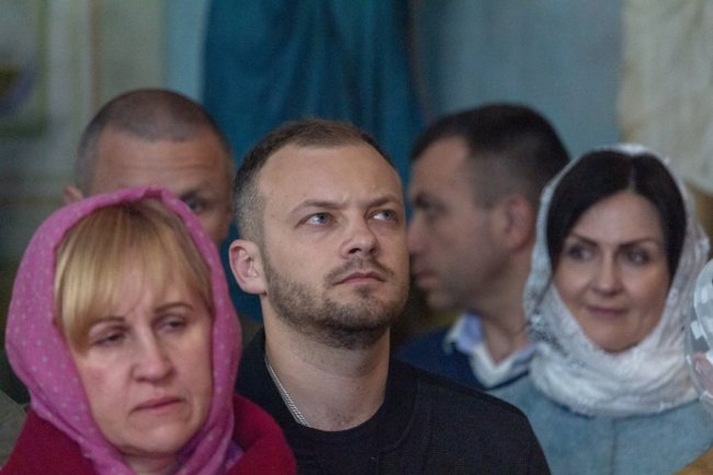 Пасхальне богослужіння у храмі в Жидичині. ФОТО