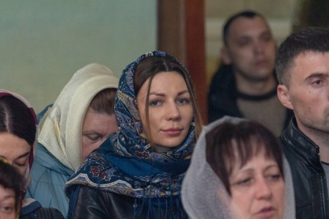 Пасхальне богослужіння у храмі в Жидичині. ФОТО