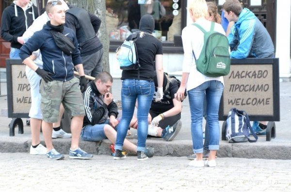 Побоїще в Одесі. ФОТО. ВІДЕО