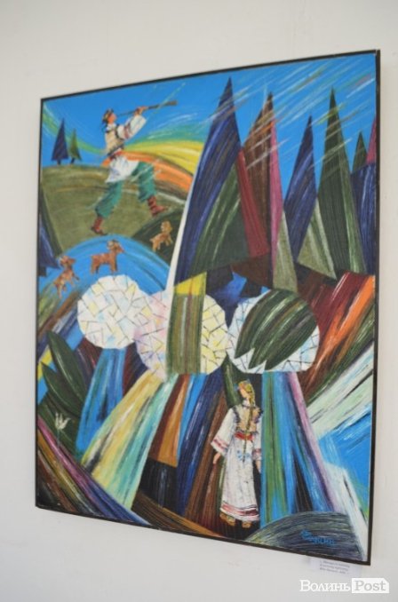 Коли полотна танцюють: у Луцьку відкрили виставку картин «в чотири руки». ФОТО