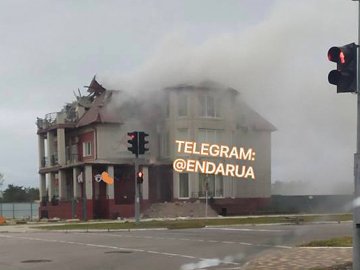 В Енергодарі вибухнув готель «Аліса», в якому жили російські окупанти та колаборанти
