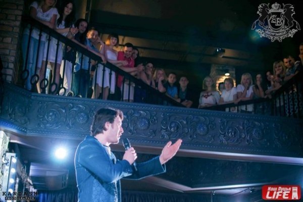 Сергій Притула в Луцьку. ФОТО