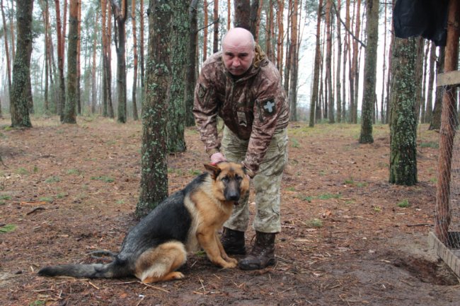 У волинській теробороні служить вівчарка, яка ходить у наряди. ФОТО