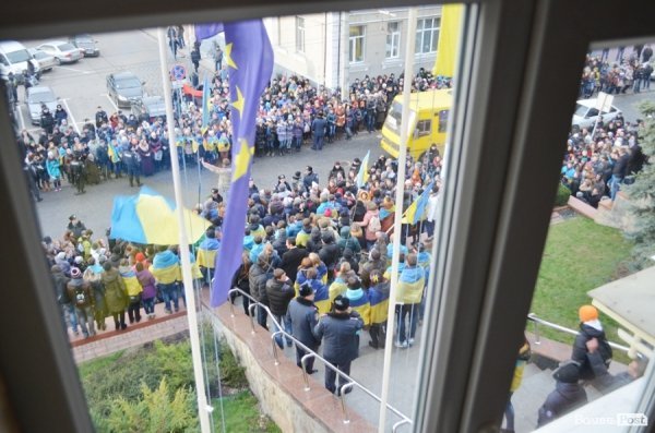 Луцька міська рада дозволила страйкувати. ФОТО