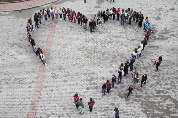 У центрі Луцька – «живе серце». ФОТО