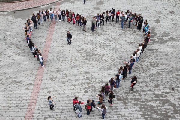 У центрі Луцька – «живе серце». ФОТО