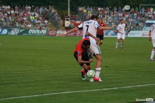 «Волинь» програла «Шахтареві» всуху 0:4. ФОТО. ВІДЕО