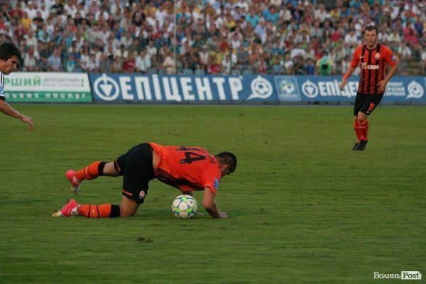 «Волинь» програла «Шахтареві» всуху 0:4. ФОТО. ВІДЕО