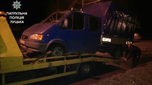 У Луцьку пʼяний водій їхав по зустрічці