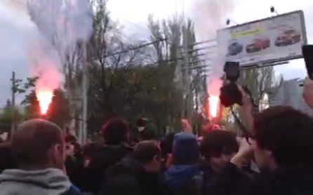 У Донецьку на мітингу за Єдину Україну напали сепаратисти