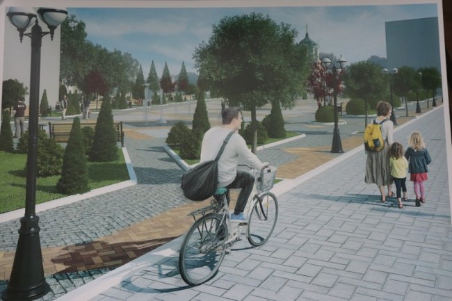 Озеленення, фонтан, капличка: у місті на Волині хочуть реконструювати площу Героїв. ФОТО