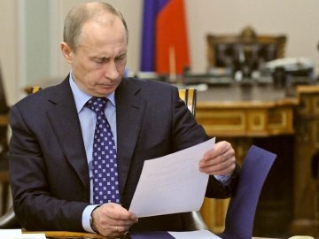Про який «мирний план» написав Путін у листі до Порошенка