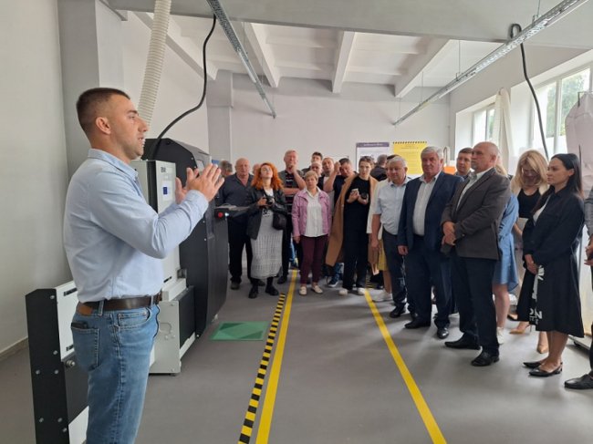 У луцькому училищі відкрили деревообробний центр за майже 8 мільйонів. ФОТО