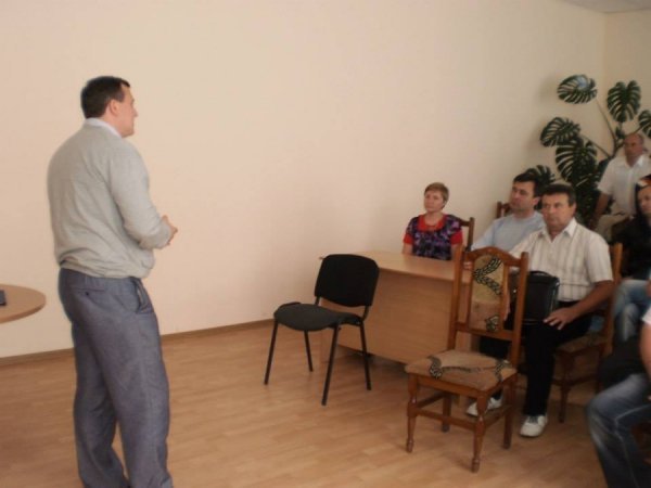 Андрій Осіпов на зустрічі з фермерами Камінь-Каширського району