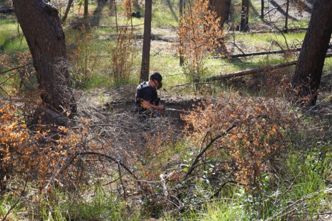 На Донеччині розміновують територію два відділення волинян
