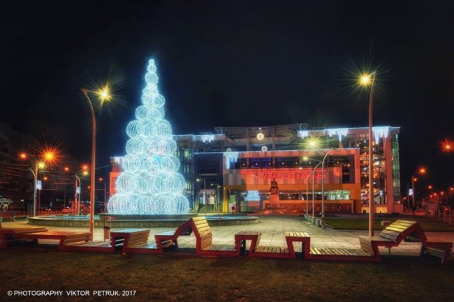 Казковий новорічний Луцьк. ФОТО