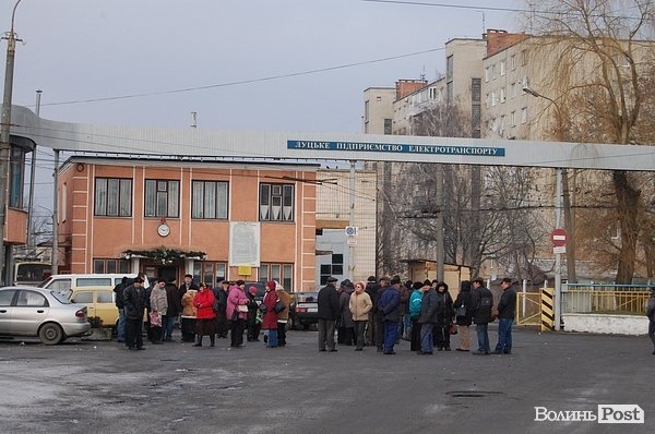 У Луцьку страйкують тролейбусники. ДОПОВНЕНО