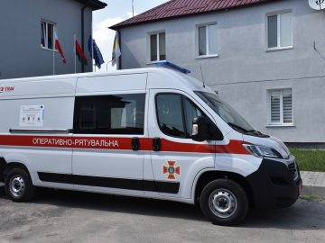 Волинські рятувальники отримали сучасний спецавтомобіль