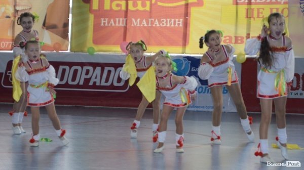 У Луцьку пройшов фестиваль аеробіки