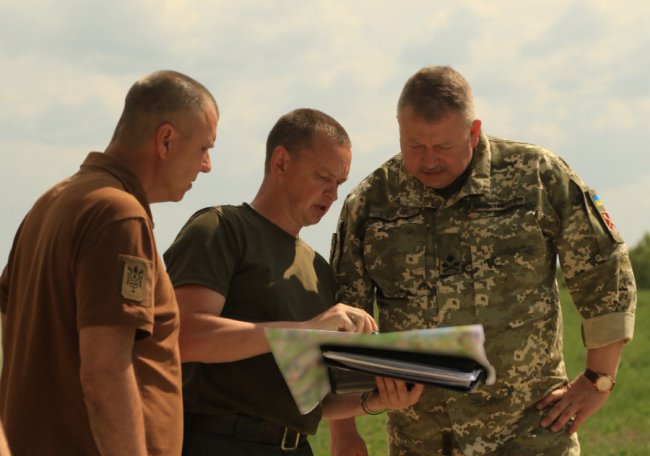 Як на Волині укріплюють кордон перевірив командувач військ ОК «Захід». ФОТО.ВІДЕО