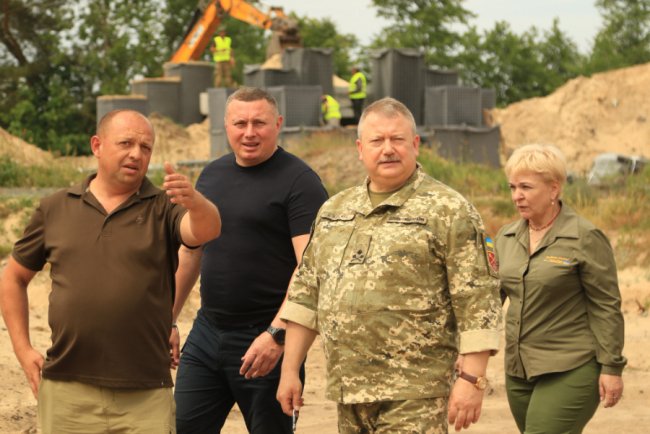 Як на Волині укріплюють кордон перевірив командувач військ ОК «Захід». ФОТО.ВІДЕО