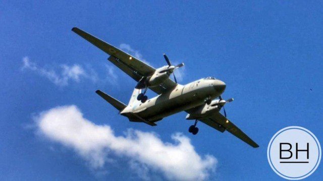 У Луцьку сфотографували літак-лабораторію