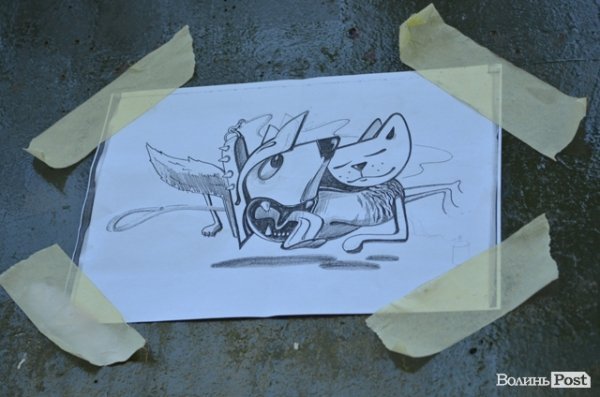 У Луцьку розмалювали 72 метри стіни. ФОТО