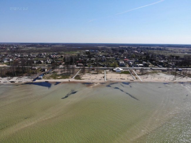 Весняний Світязь і оновлена набережна з висоти пташиного польоту. ФОТО